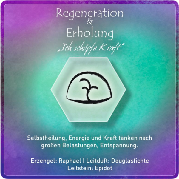 "Regeneration & Erholung" Edelsteinessenz